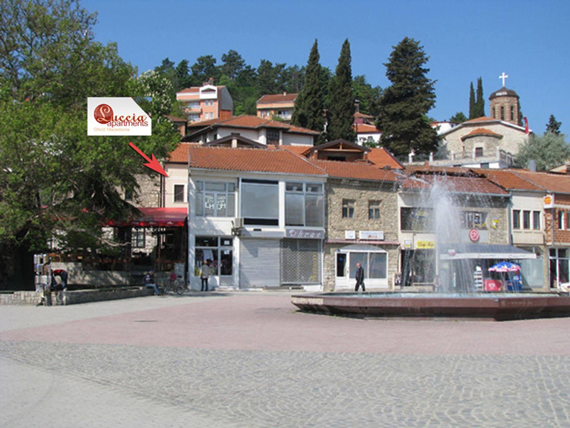 Luccia Apartments - Ohrid City Centre Exterior foto
